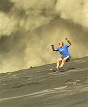 Volcano Surfing