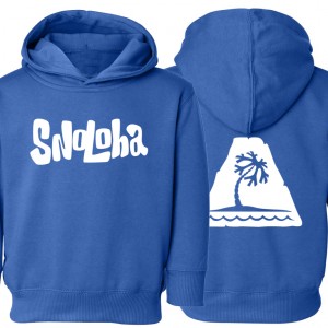 Snoloha Toddler Hoodie Blue